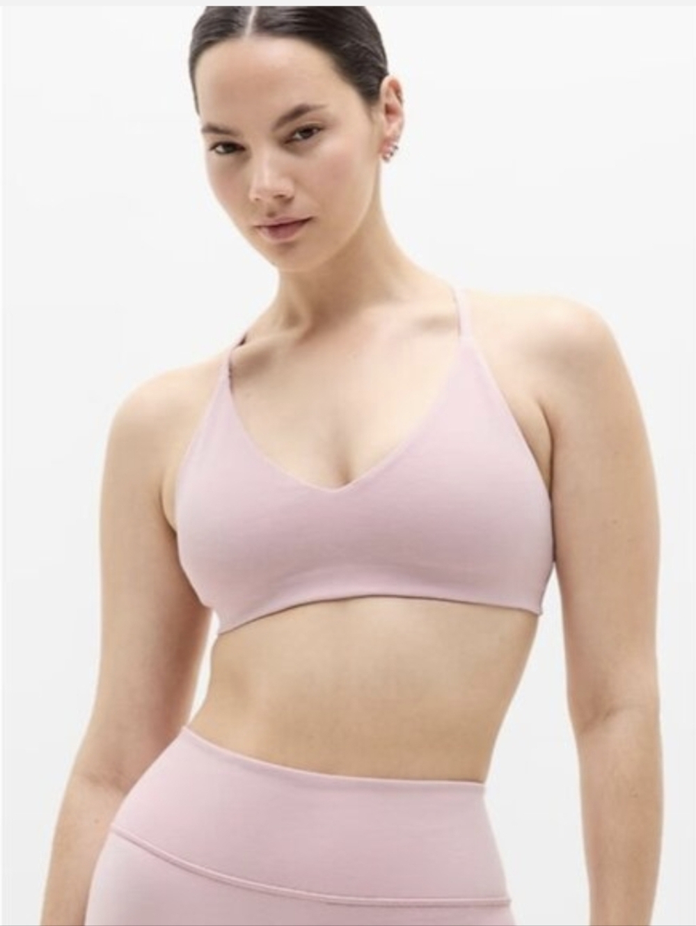 Athleta Intuition Cotton Sports Bra A-C Pink (2 Available)